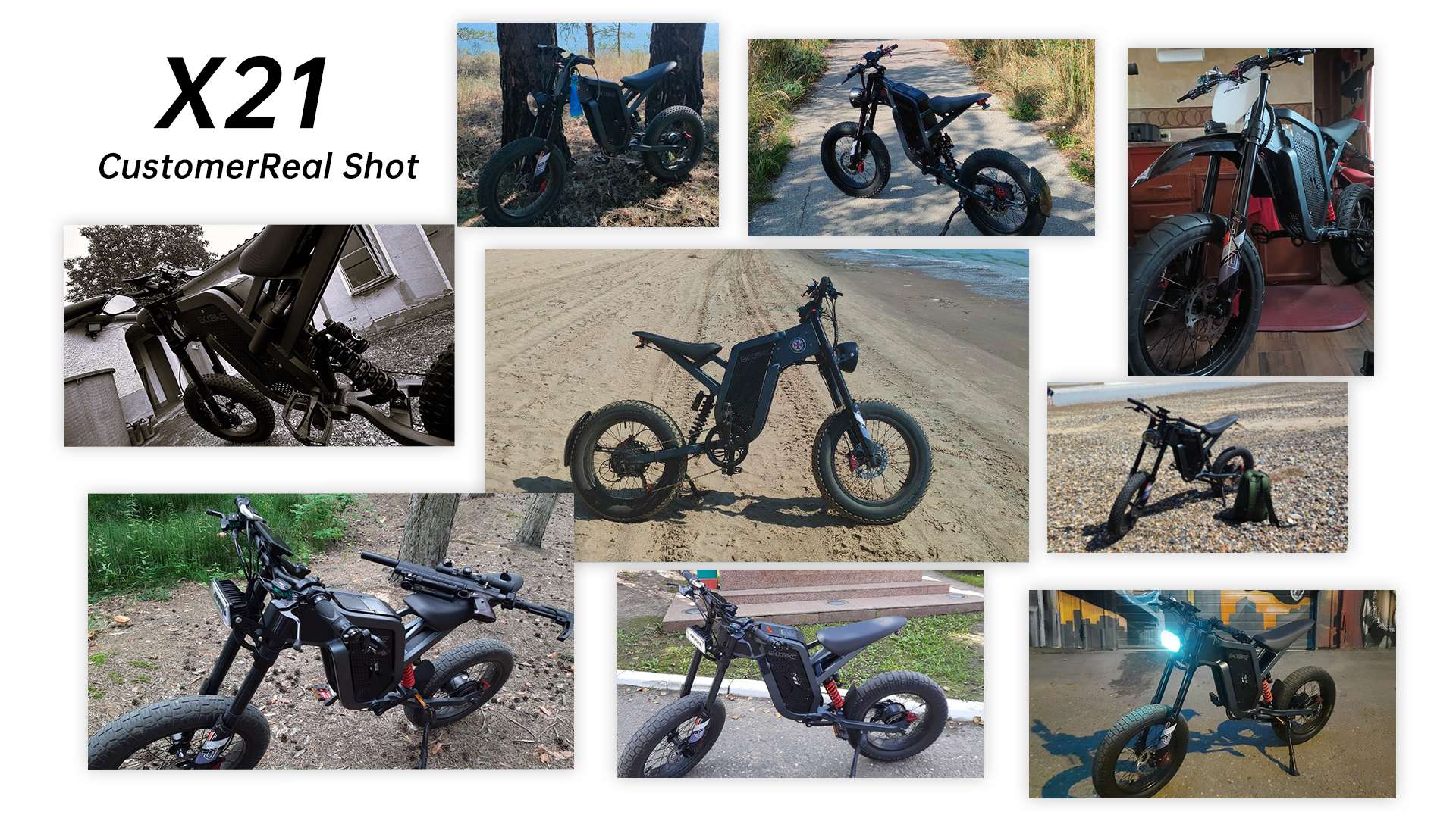EKX X21 Luxury Electric Bicycle