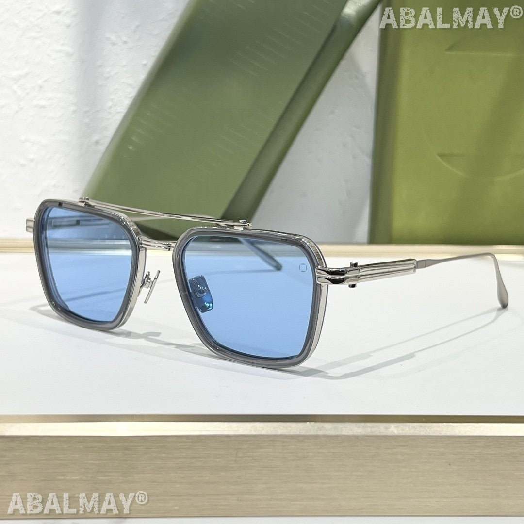 ABALMAY JM01 Oval Fashion Sunglasses for Men