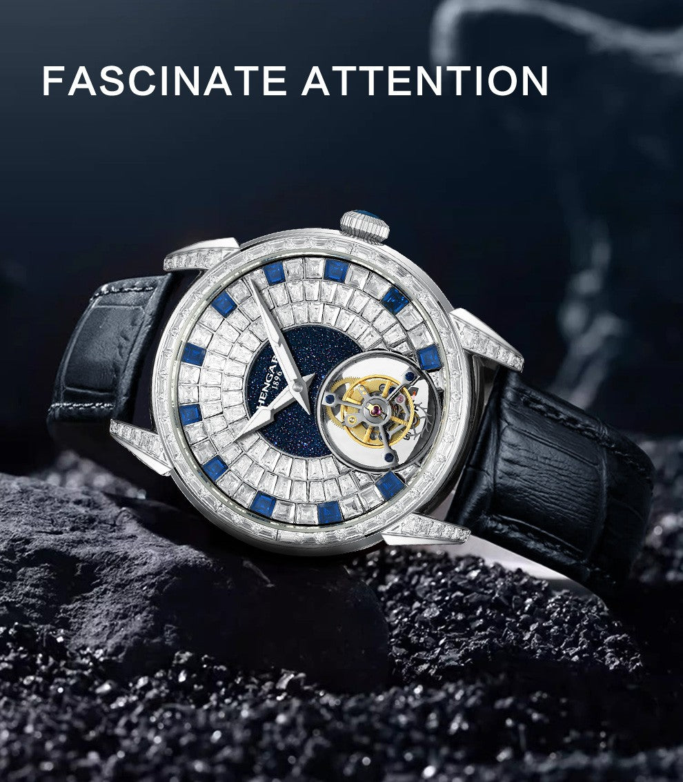 HENGARY HG1019 Luxury Tourbillon Watch