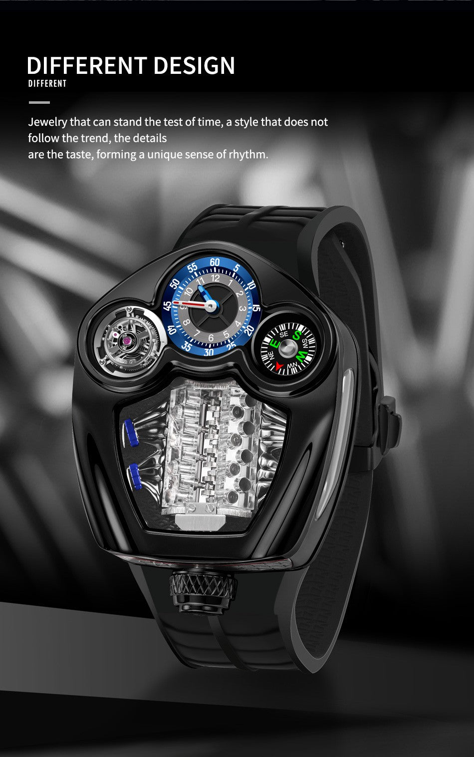 Luxury Quartz Watch P6658