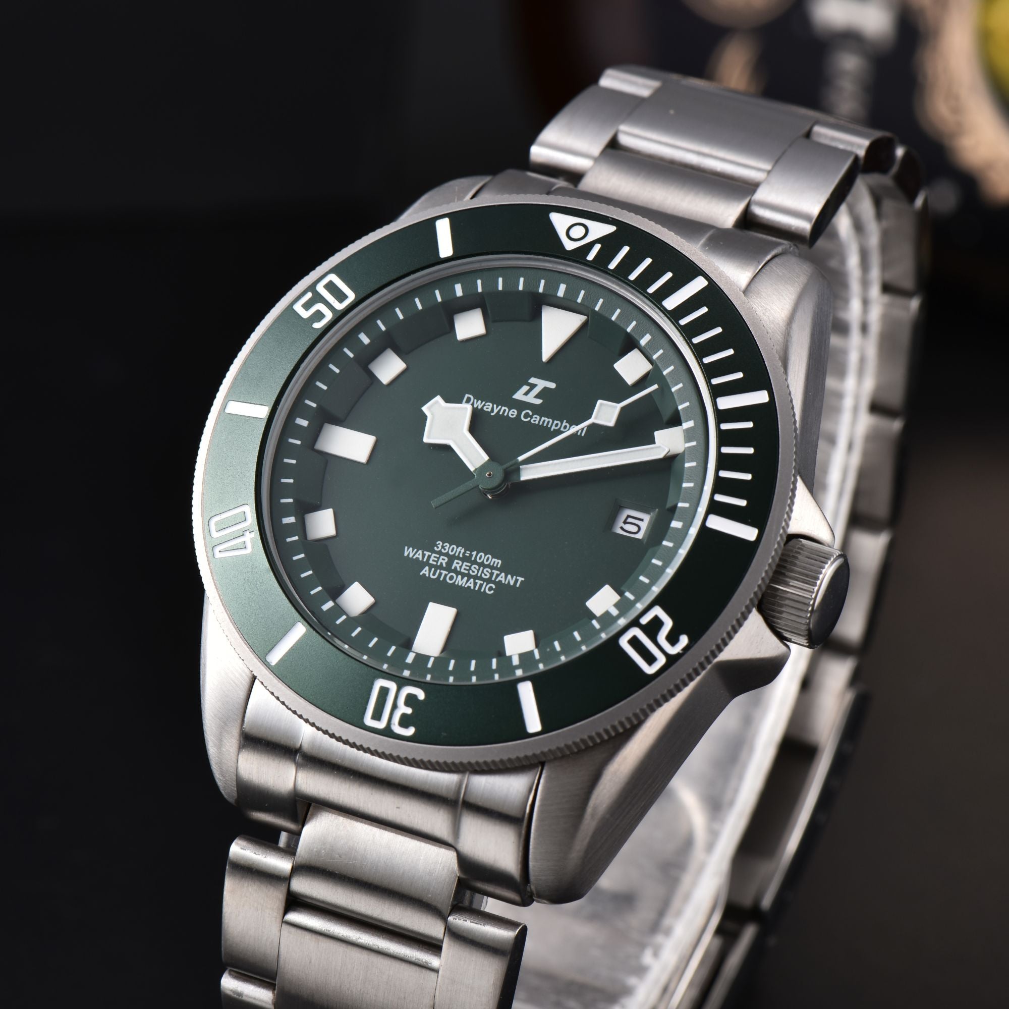 Dwayne Campbell Automatic Mechanical Watch