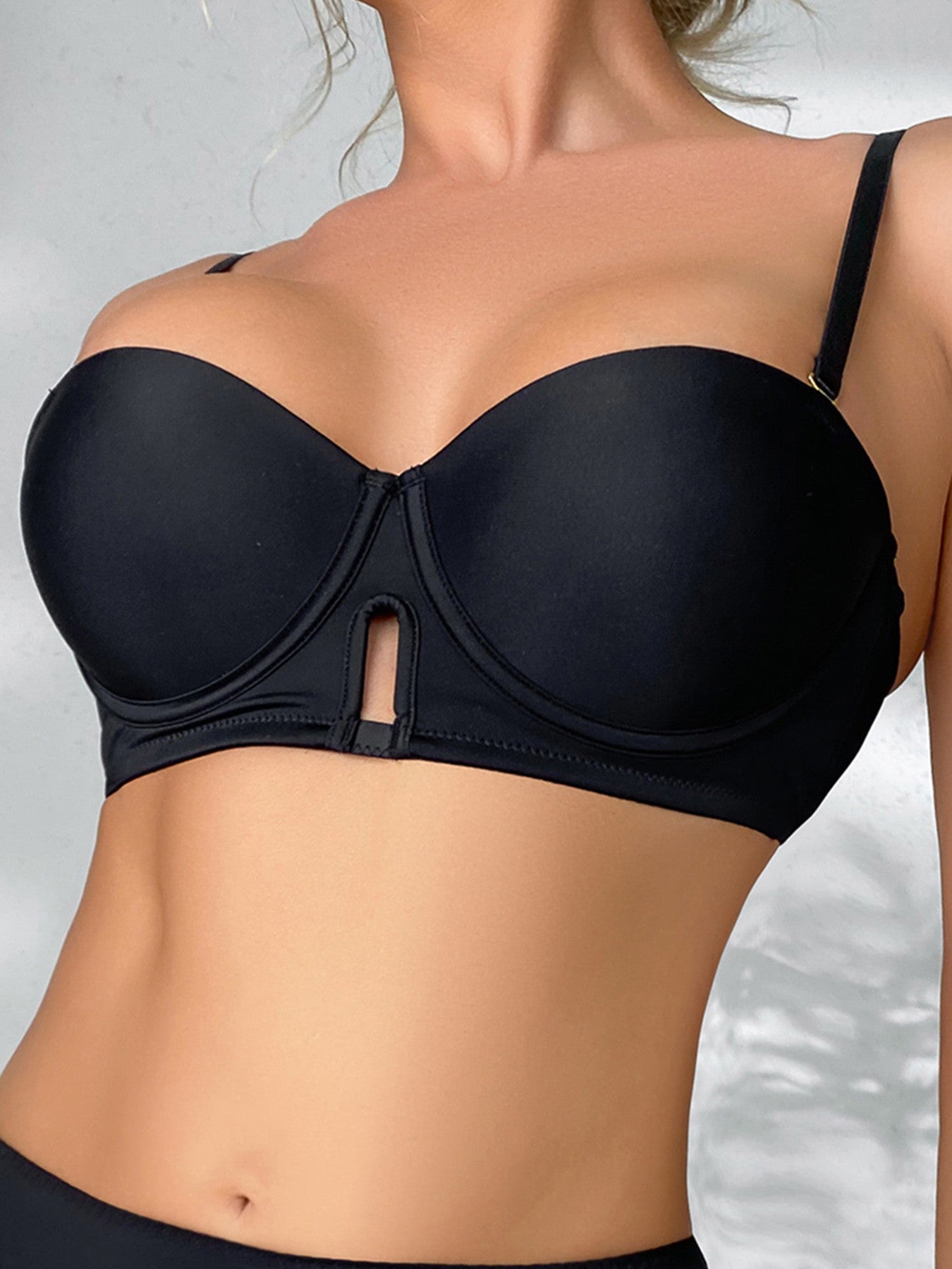 Padded Plunge Underwire Bra