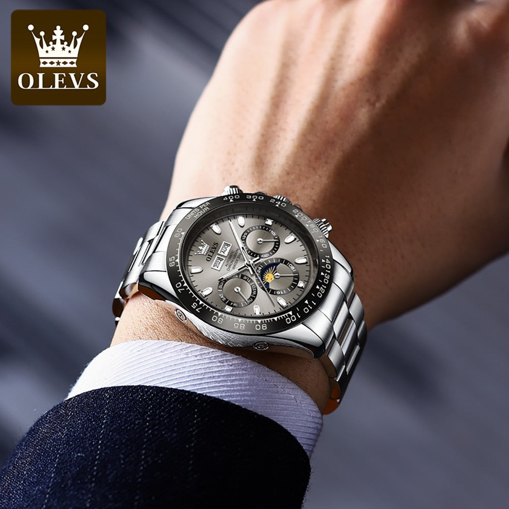 OLEVS 6654 Automatic Mechanical Watch: Classic Style & Function
