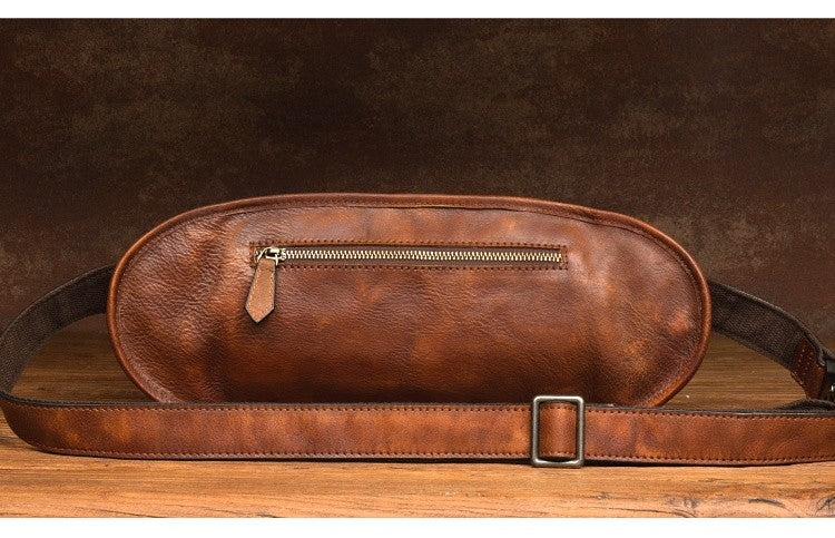 Mantime Genuine Leather Fanny Pack