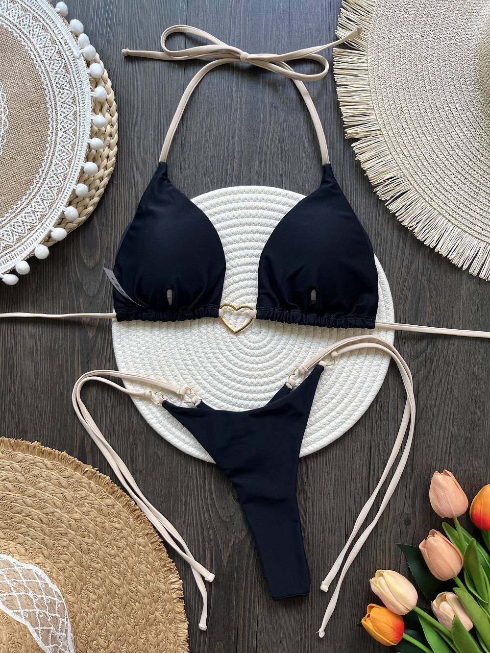 RUOTONGSEPT Printed Bikini Set
