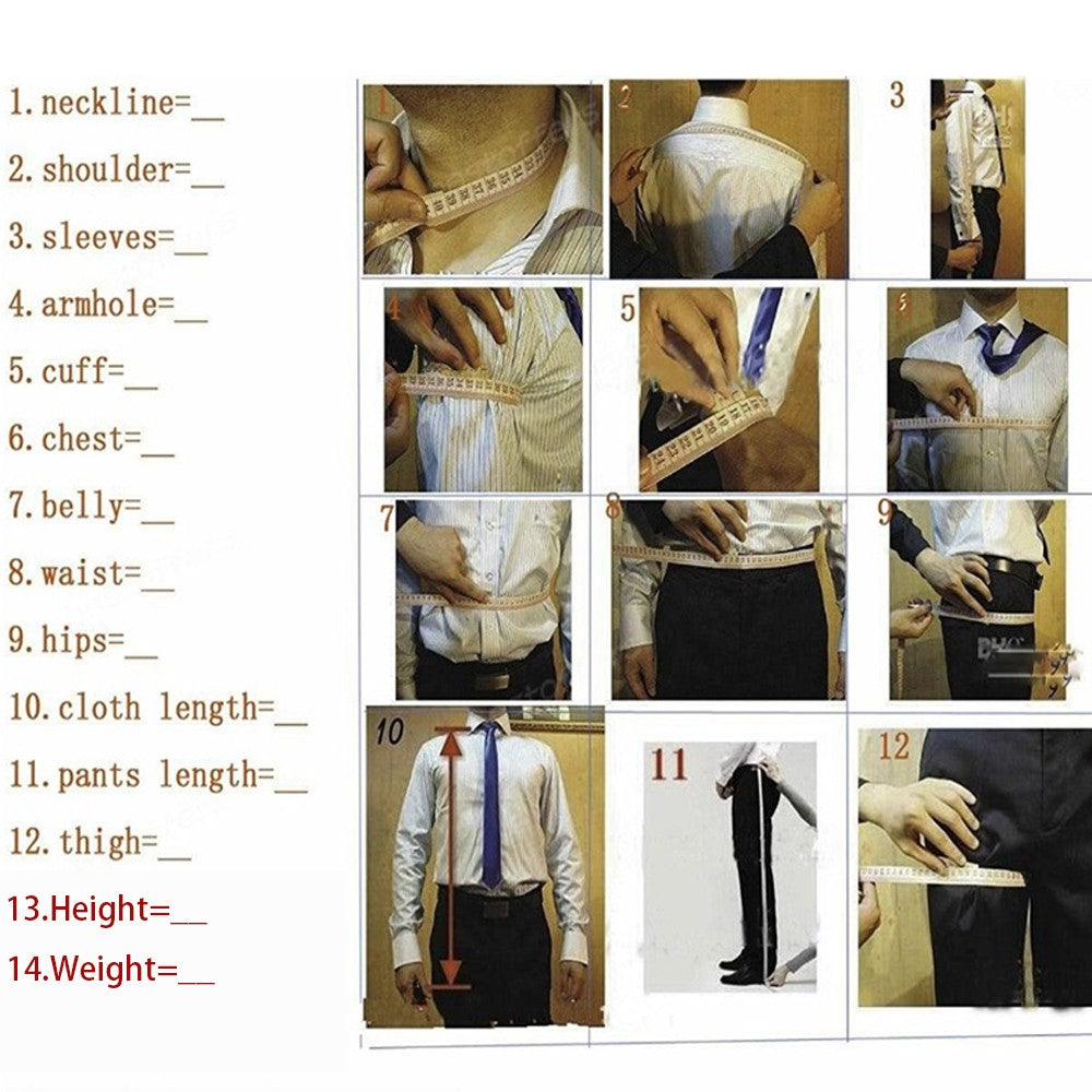 Men's Slim-Fit Wedding Suit