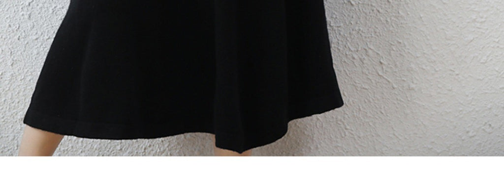 Sweater skirt women's long high-end 100% pure cashmere autumn and winter waist bottom shirt knitted dress Sweater skirt women's long high-end 100% pure cashmere autumn and winter waist bottom shirt knitted dress