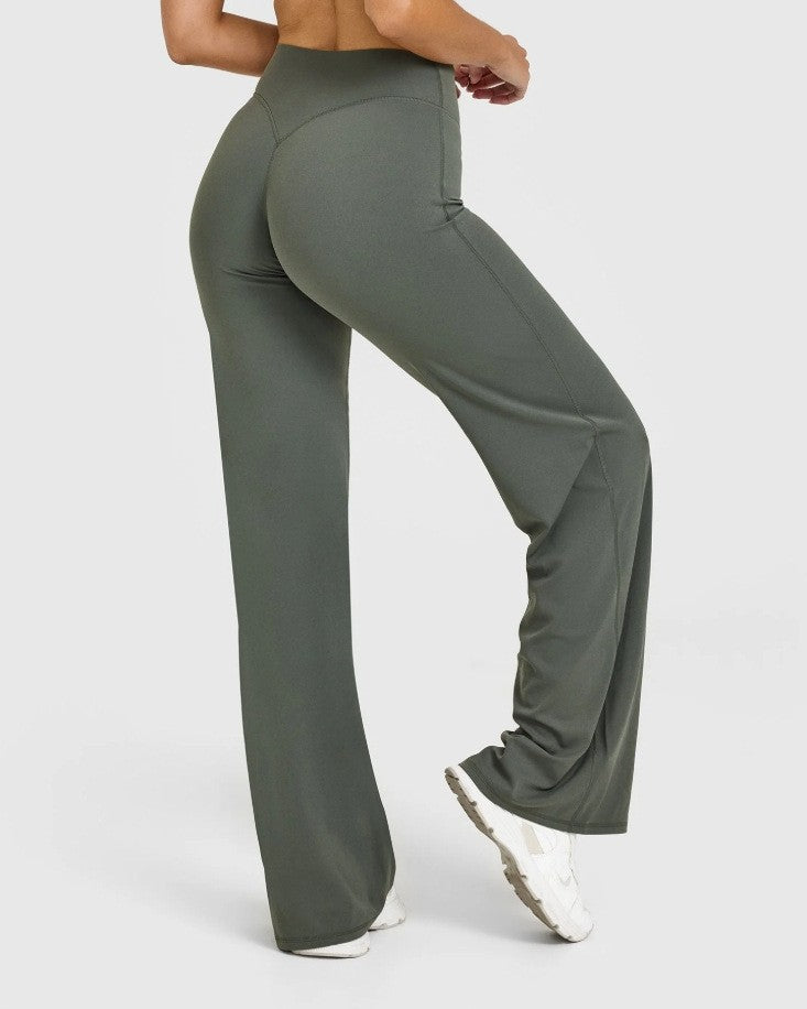 NCLAGEN Straight Leg Pants Ultra Soft Butter Fabric Women's Mid-Rise Yoga Pants Gym Naked Feel Pilates Running Sports TrousersNCLAGEN Straight Leg Pants Ultra Soft Butter Fabric Women's Mid-Rise Yoga Pants Gym Naked Feel Pilates Running Sports Trousers