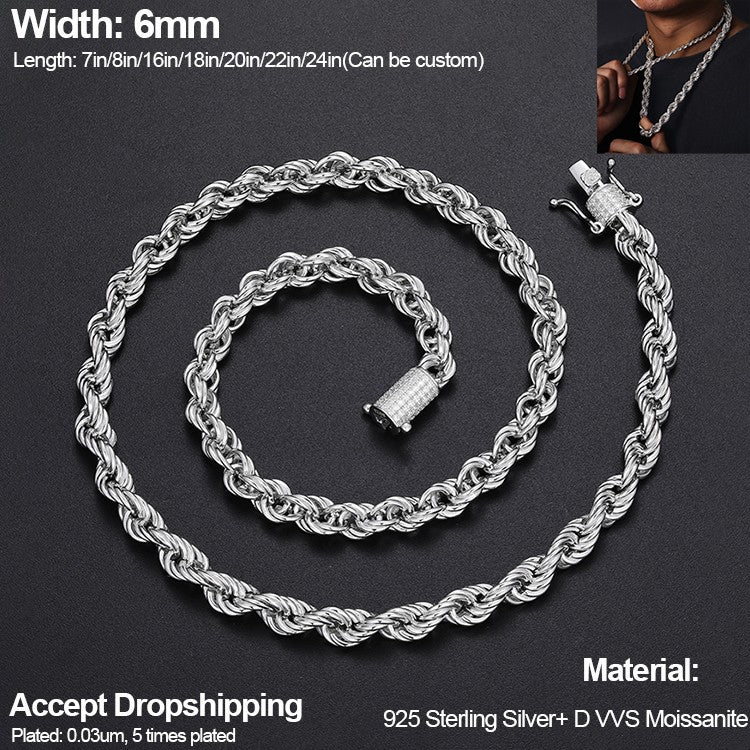 ICEOUTBOX Custom Moissanite Chain