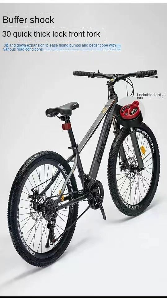 26" Carbon Steel Mountain Bike