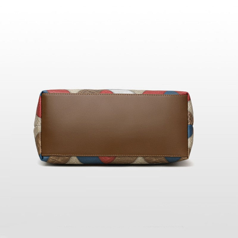 Yogodlns Vintage PU Leather Tote
