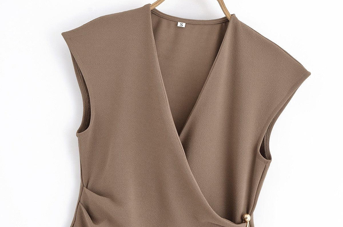 ETJ A-Line Pleated Dress
