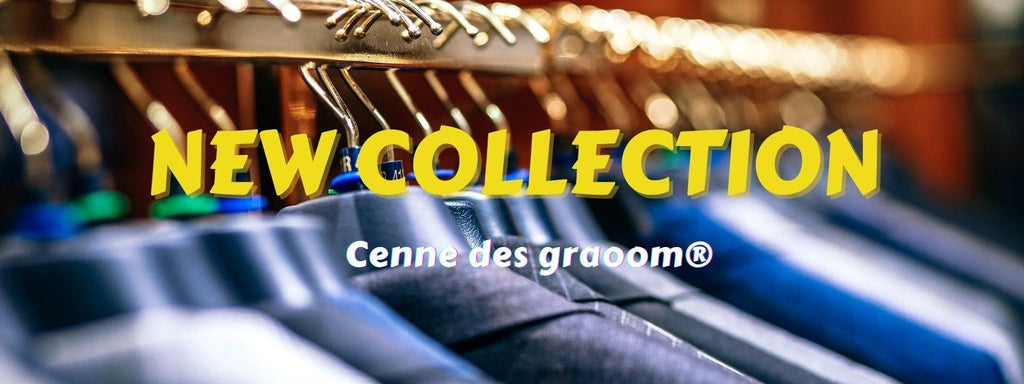 Cenne des graoom 2024 novos ternos cinza elegantes para homens duplo breasted bo