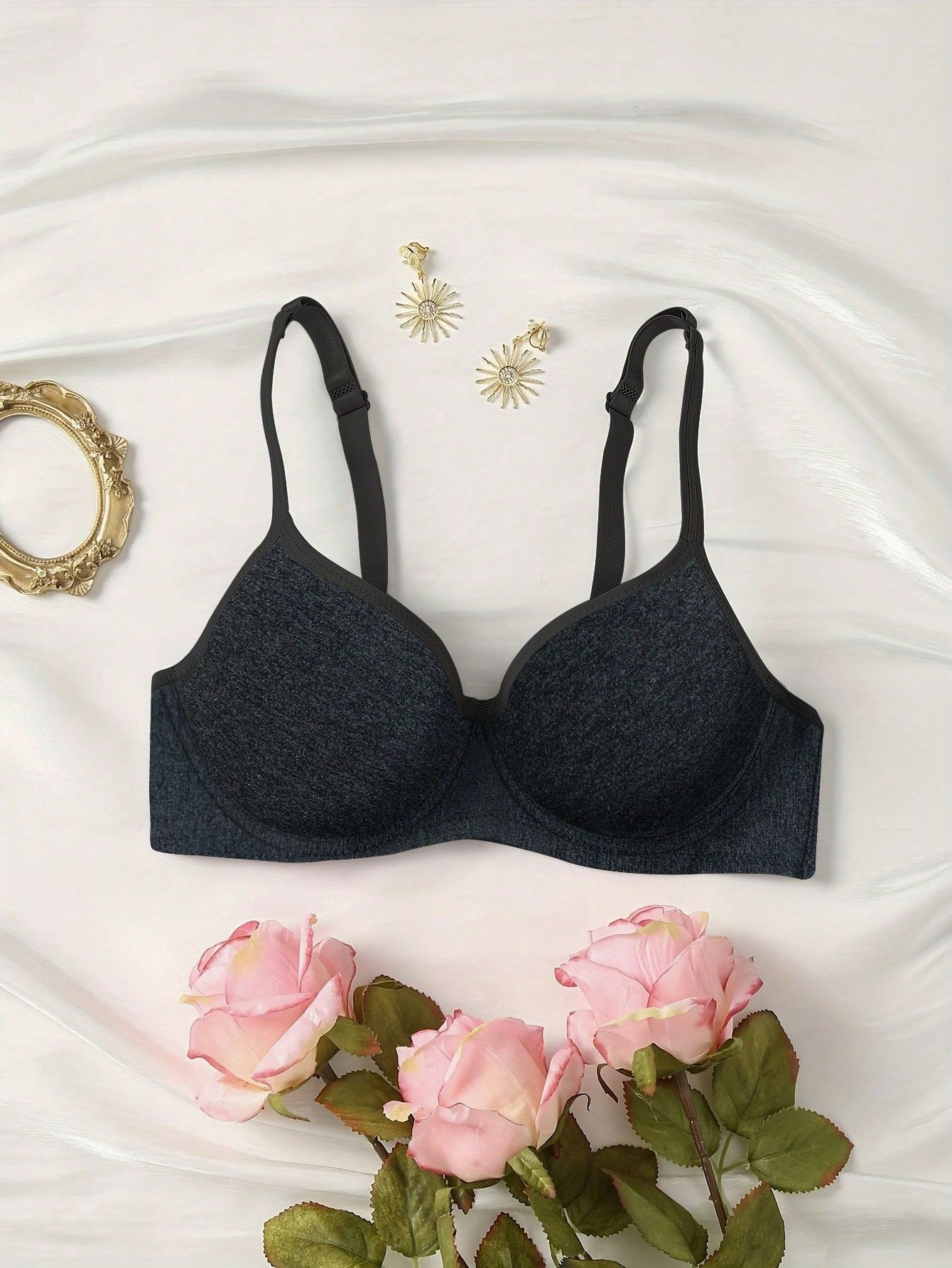 Comfortable Cotton Underwire Bra