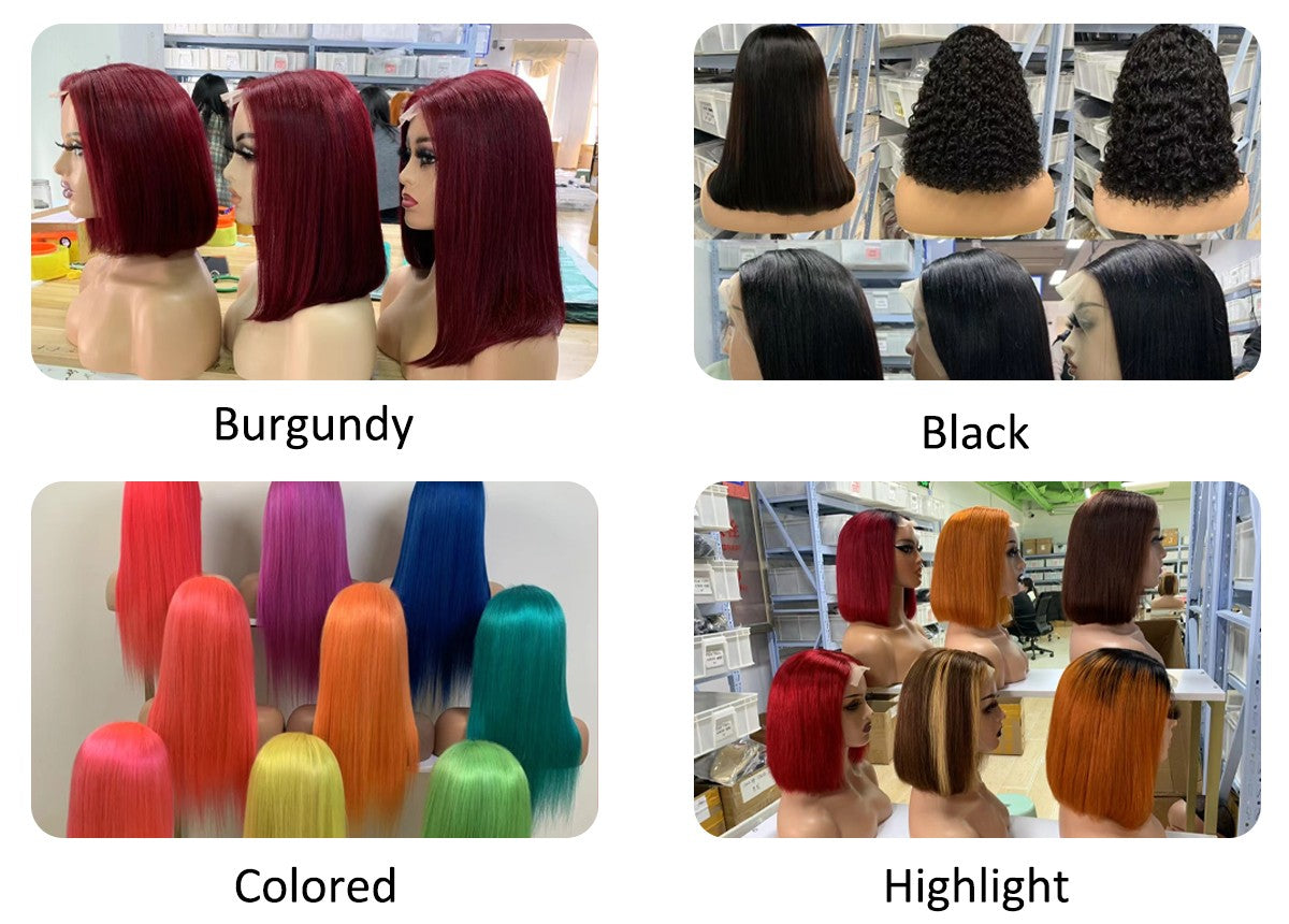 Pearl Girl Kinky Curly Vietnamese Human Hair Wig