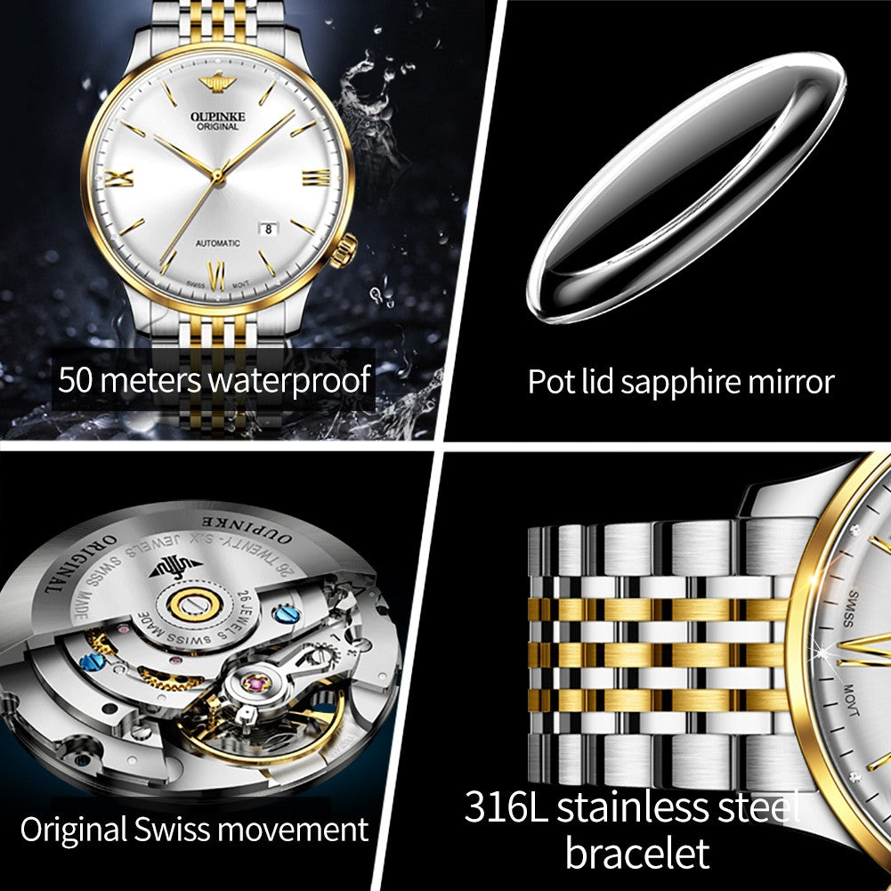 OUPINKE 3269 Luxury Mechanical Watch