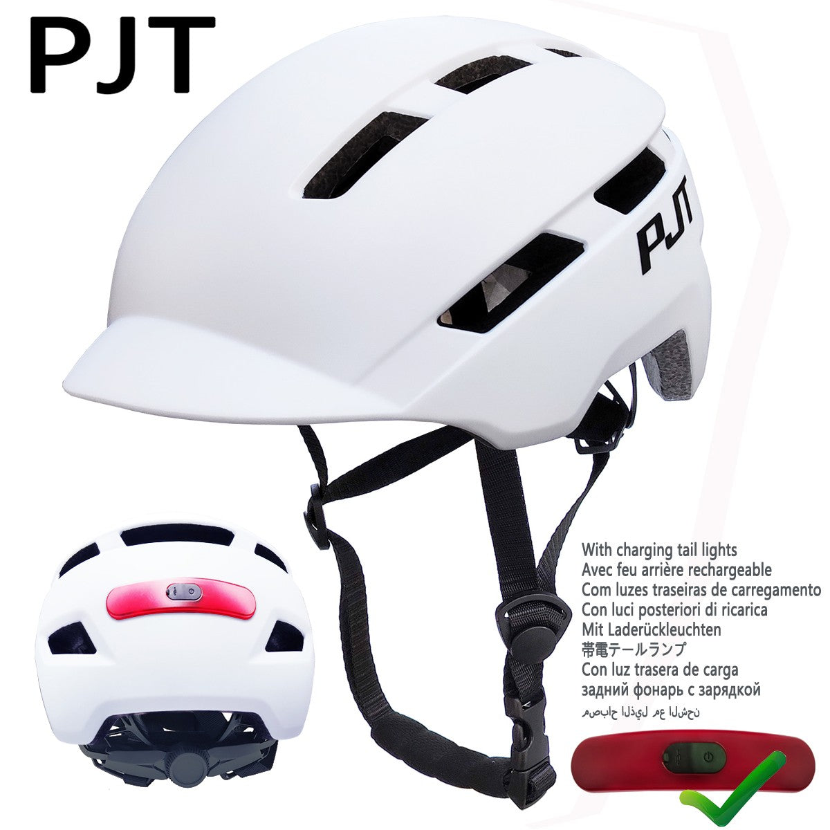 PJT P-6 Cycling Helmet
