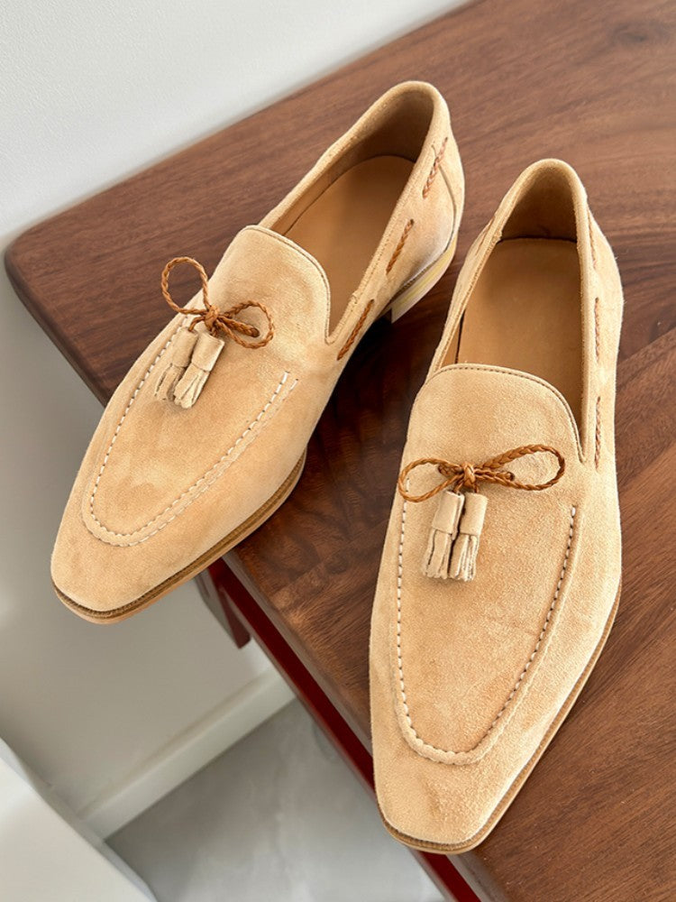 BEKEDEKE Men's Genuine Leather Loafers