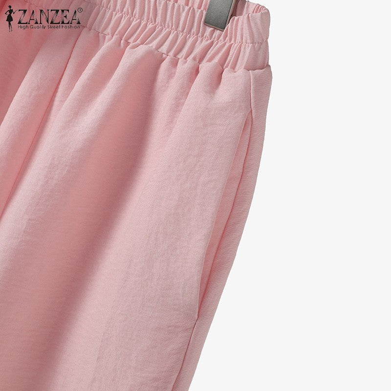 ZANZEA Casual Two-Piece Set