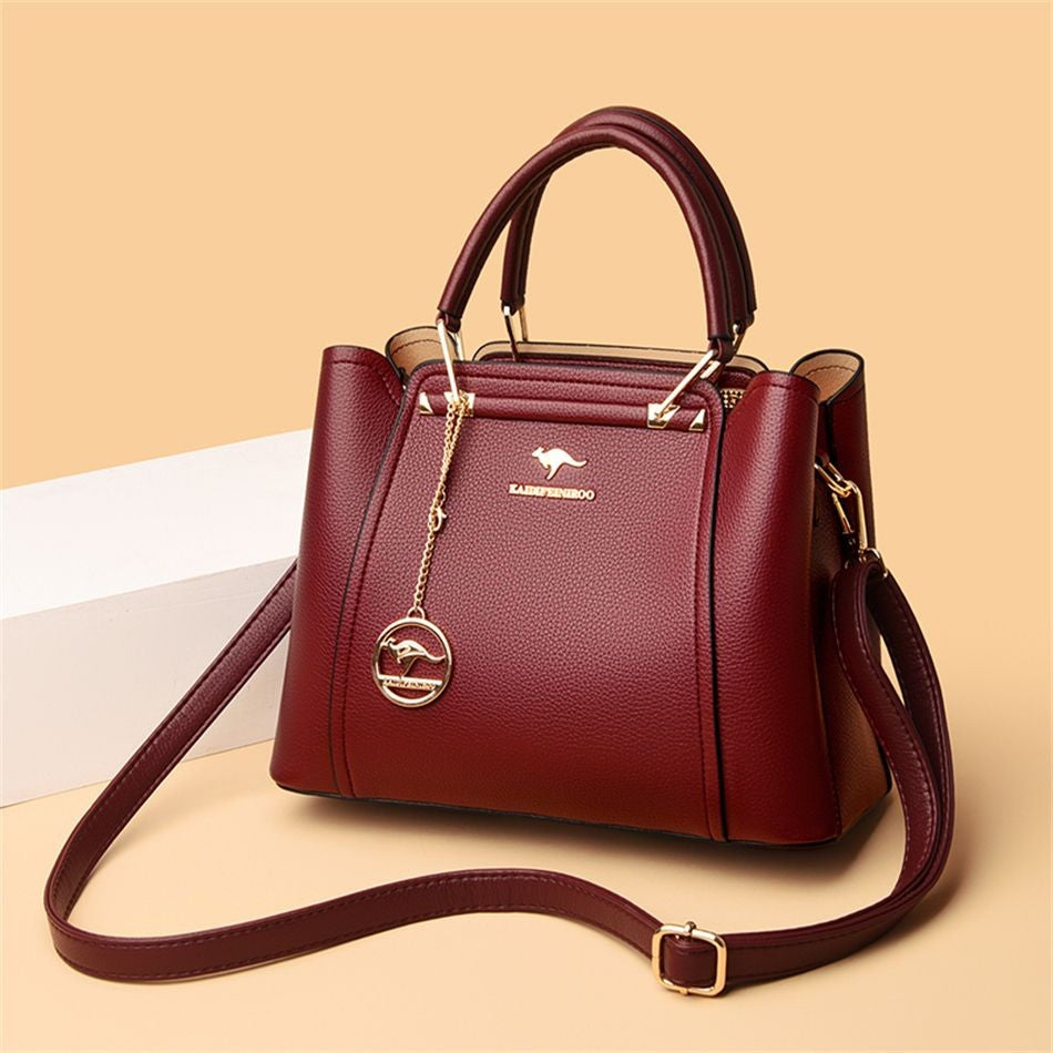 VANDERWAH Women's Microfiber Leather Handbag