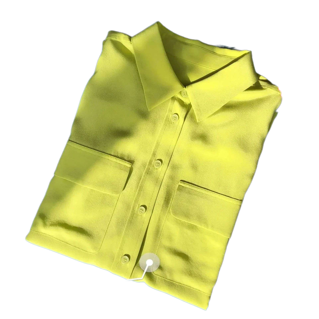 39 colors option draped sand-washed mulberry silk shirt blouse women classic