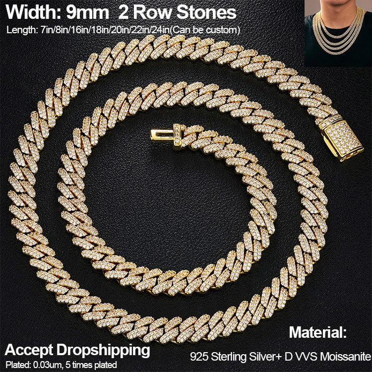 ICEOUTBOX Custom Moissanite Chain