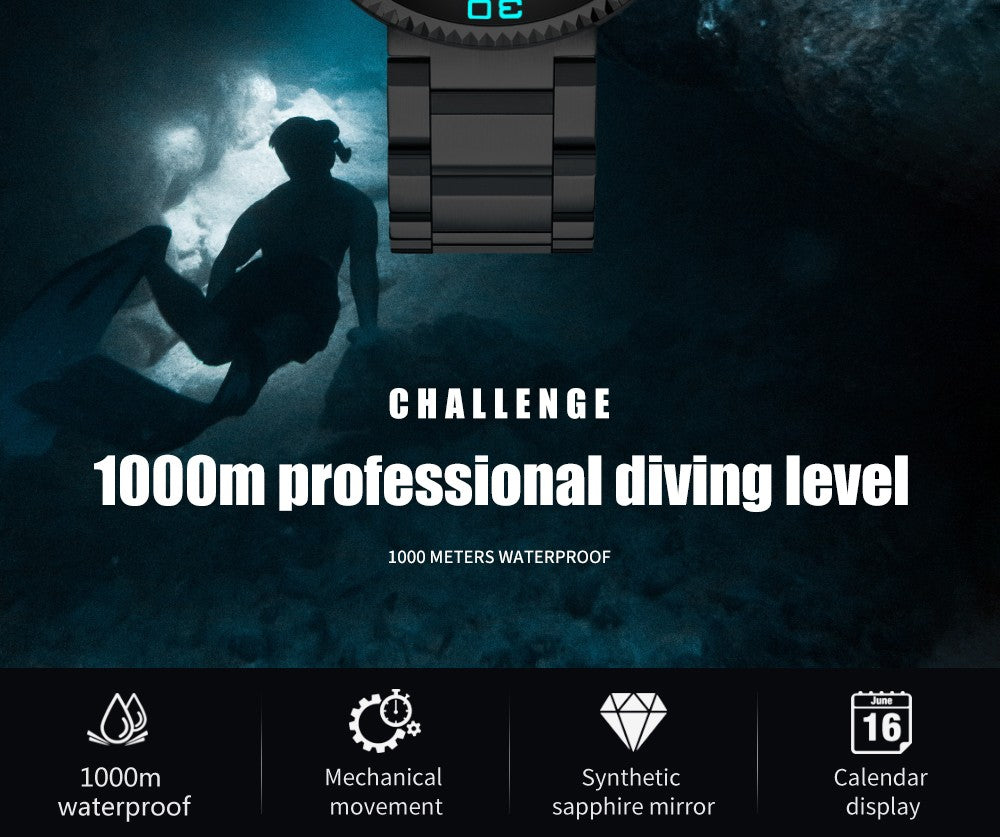 ADDIESDIVE AD2523 Professional Dive Watch