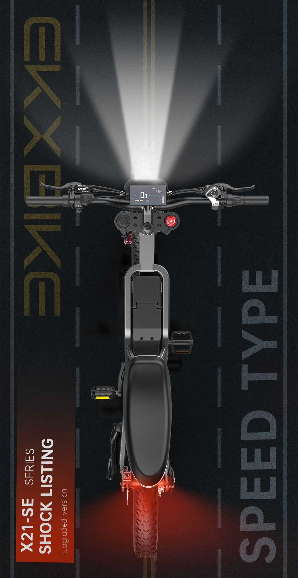 EKX X21 Luxury Electric Bicycle