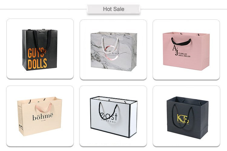 Packfancy Custom Luxury Paper Gift Bags
