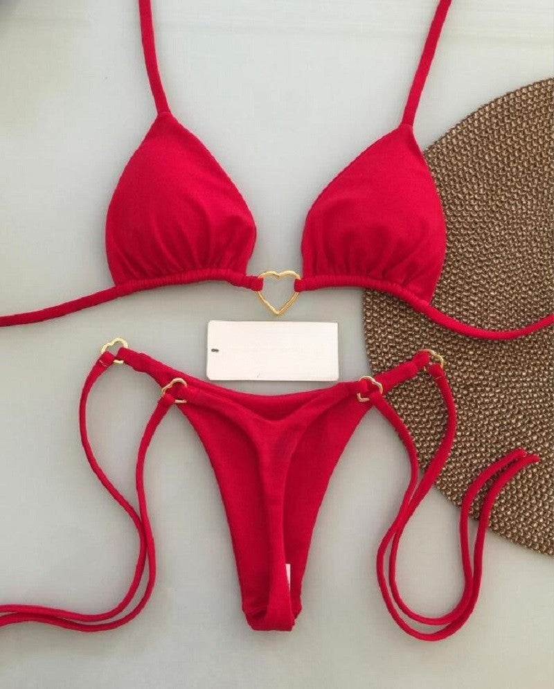 RUOTONGSEPT Printed Bikini Set