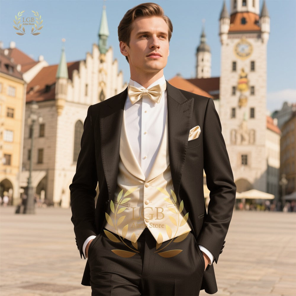 Men's Classic Straight-Fit Banquet Suit