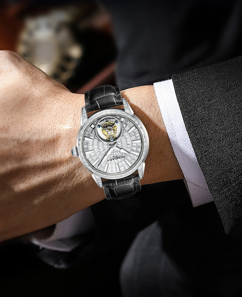 HENGARY HG1019 Luxury Tourbillon Watch