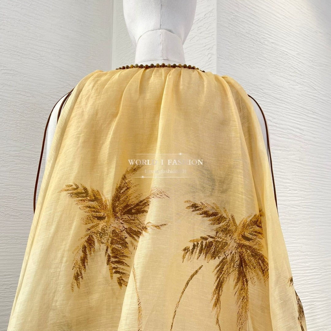 Domedeer Floral A-Line Mini Dress