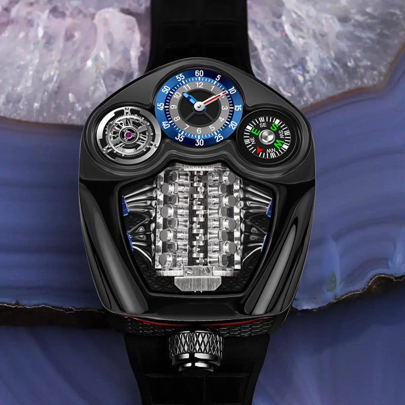 Pindu Design Compass Men's Watch
