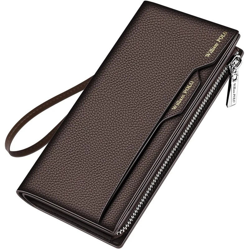 Genuine Leather Multi-Card Wallet