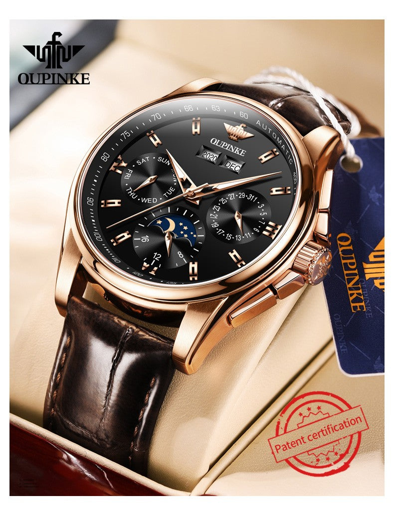 OUPINKE 3189 Luxury Automatic Mechanical Watch