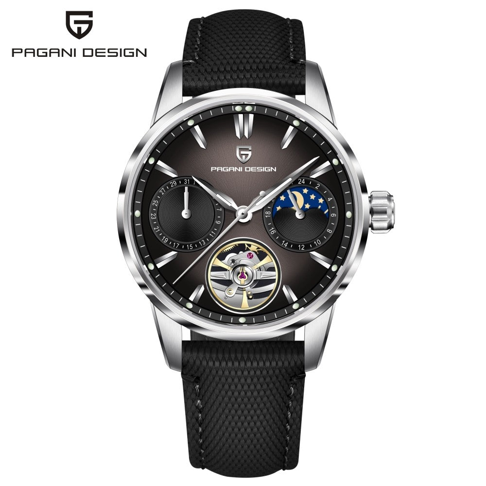 PAGANI DESIGN PD-YS021: Luxury Skeleton Mechanical Watch