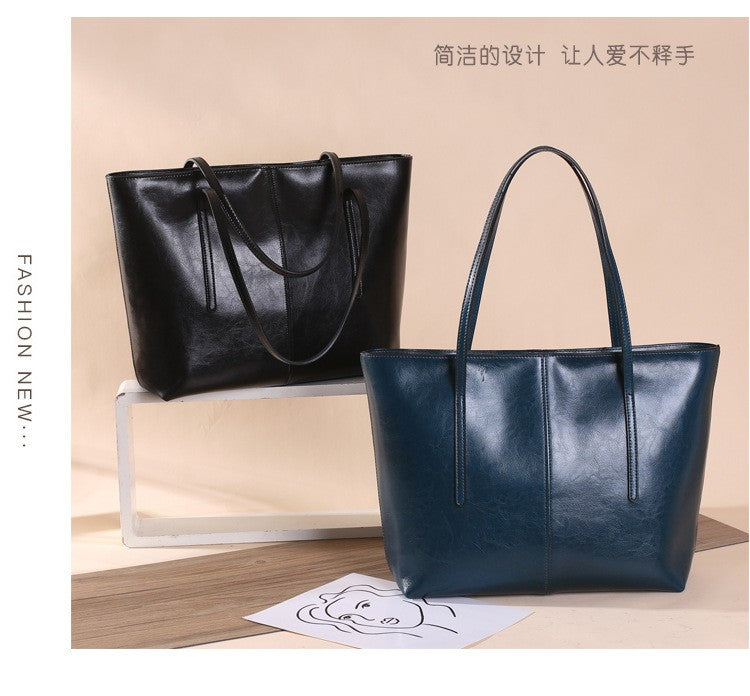 HTLT Genuine Leather Tote Bag