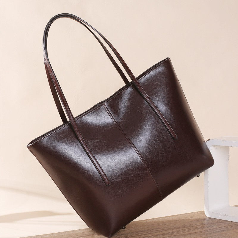 HTLT Genuine Leather Tote Bag