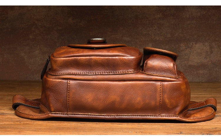 Mantime Genuine Leather Fanny Pack
