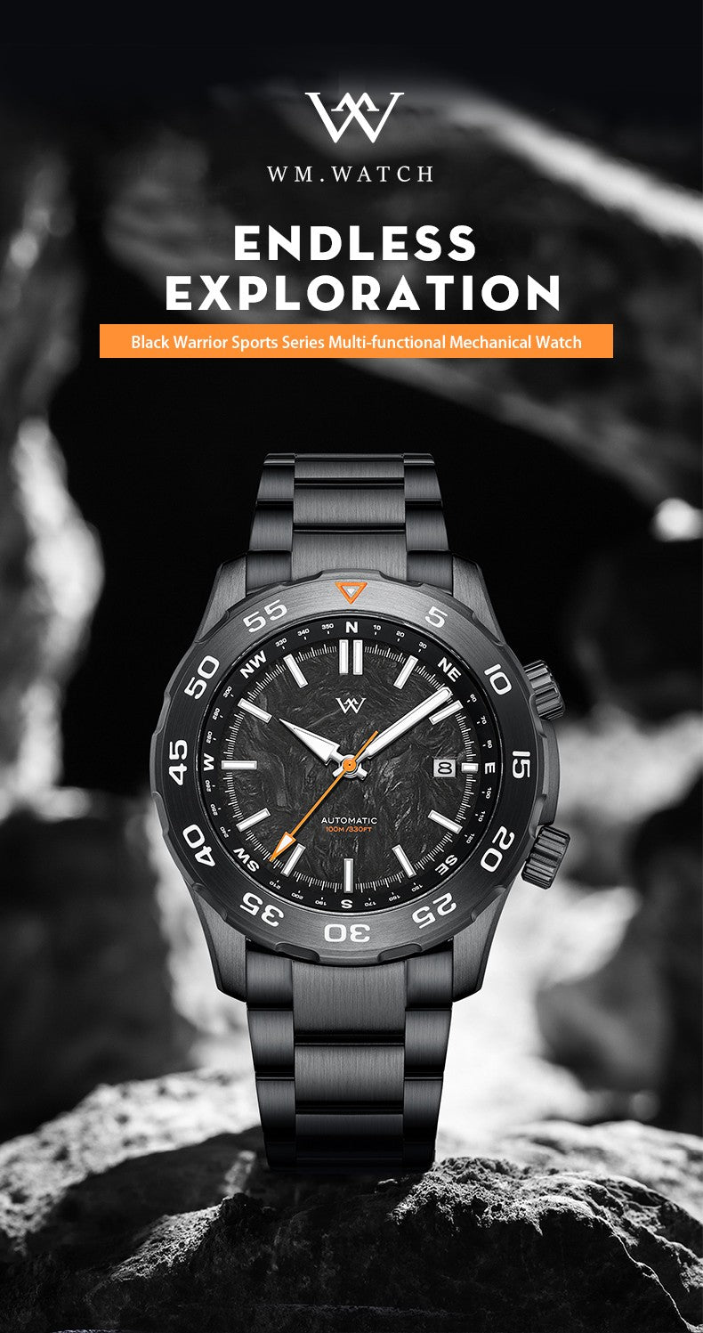 Welly Merck Automatic Mechanical Business Watch