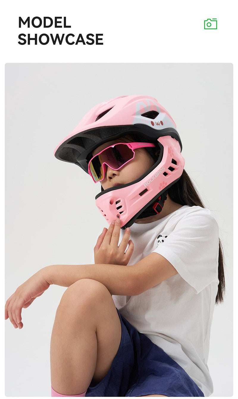 ROCKBROS TT-32 Kids' Detachable Full Helmet