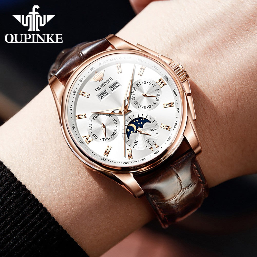 OUPINKE 3189 Luxury Automatic Mechanical Watch