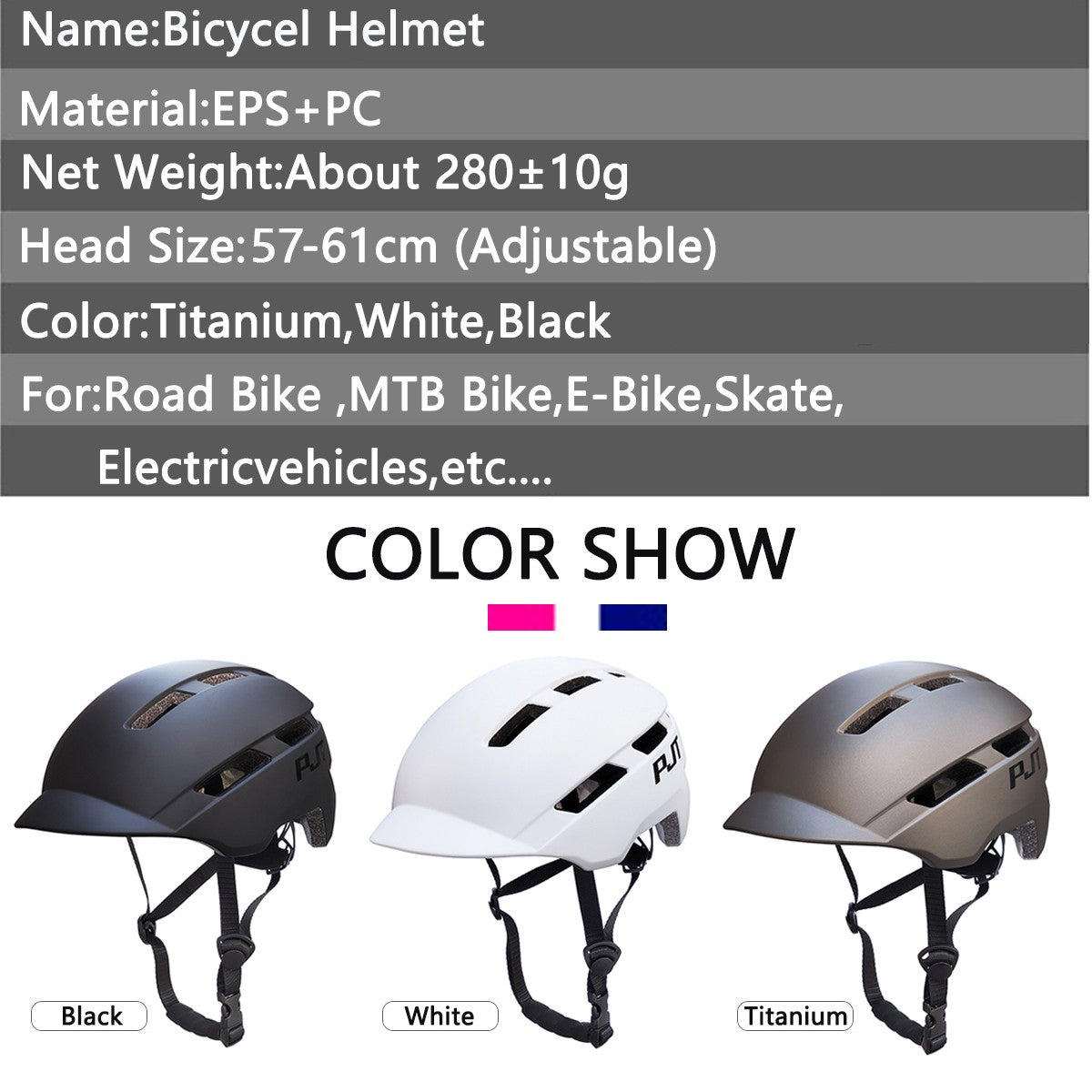 PJT P-6 Cycling Helmet