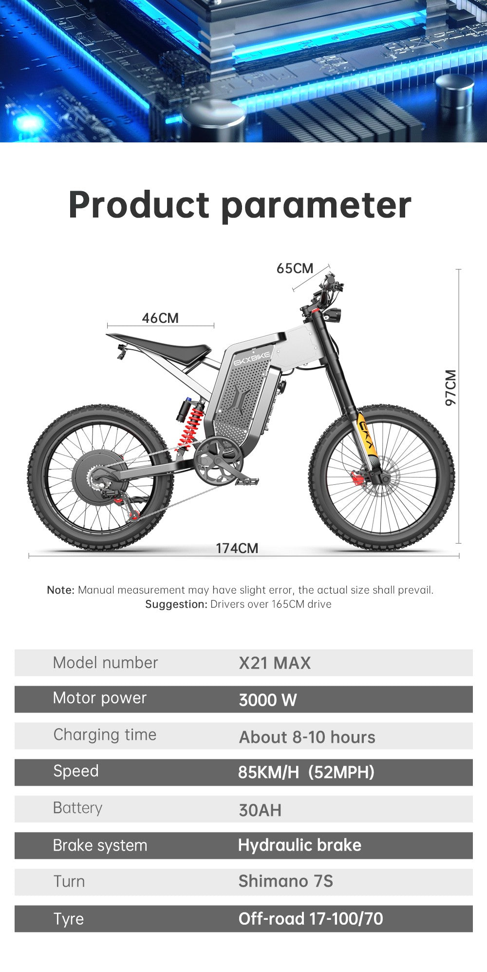 SLUDA X21 MAX High-Performance Electric Motorcycle