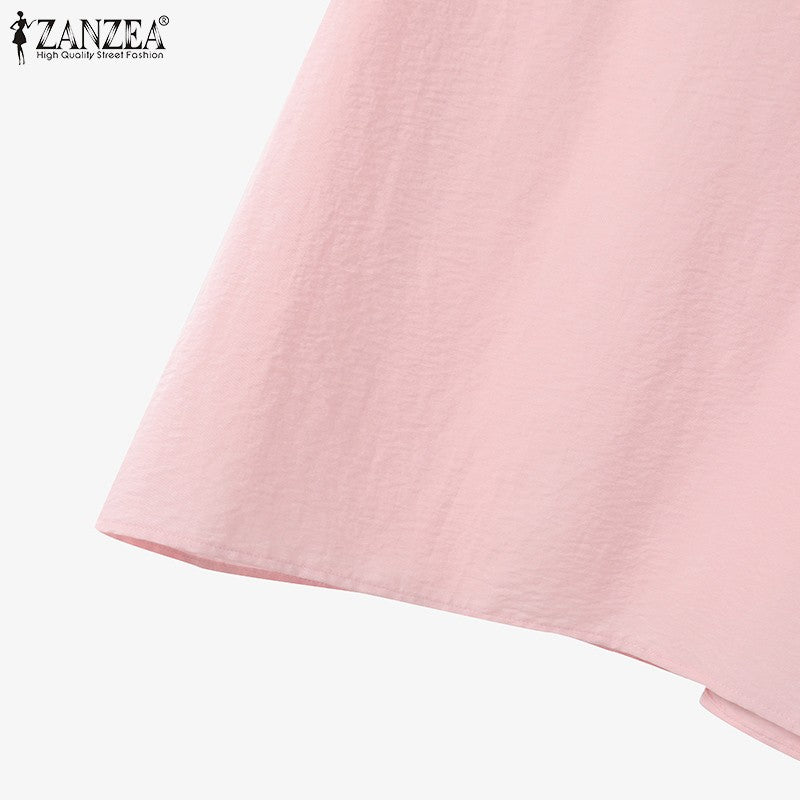 ZANZEA Casual Two-Piece Set