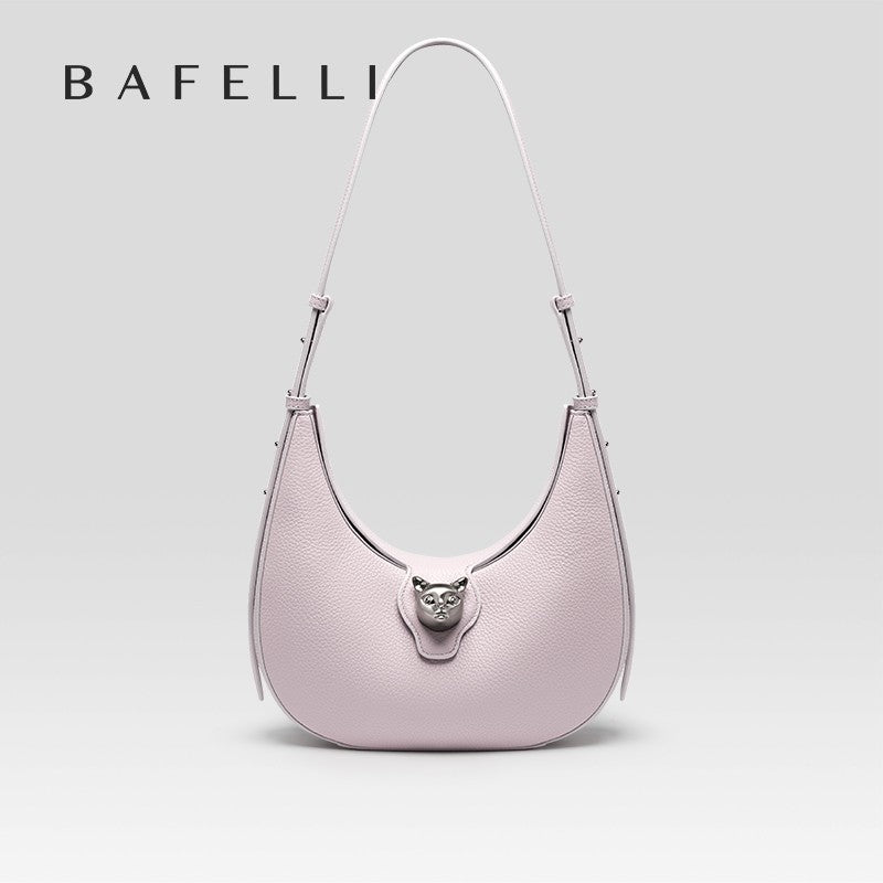 BAFELLI Women's Genuine Leather Hobo Bag
