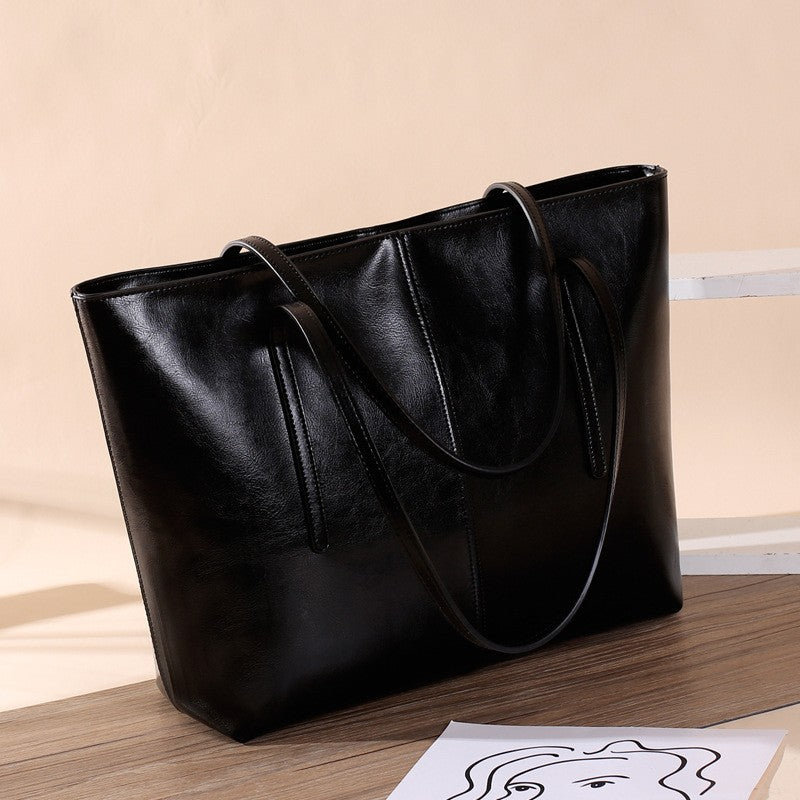 HTLT Genuine Leather Tote Bag
