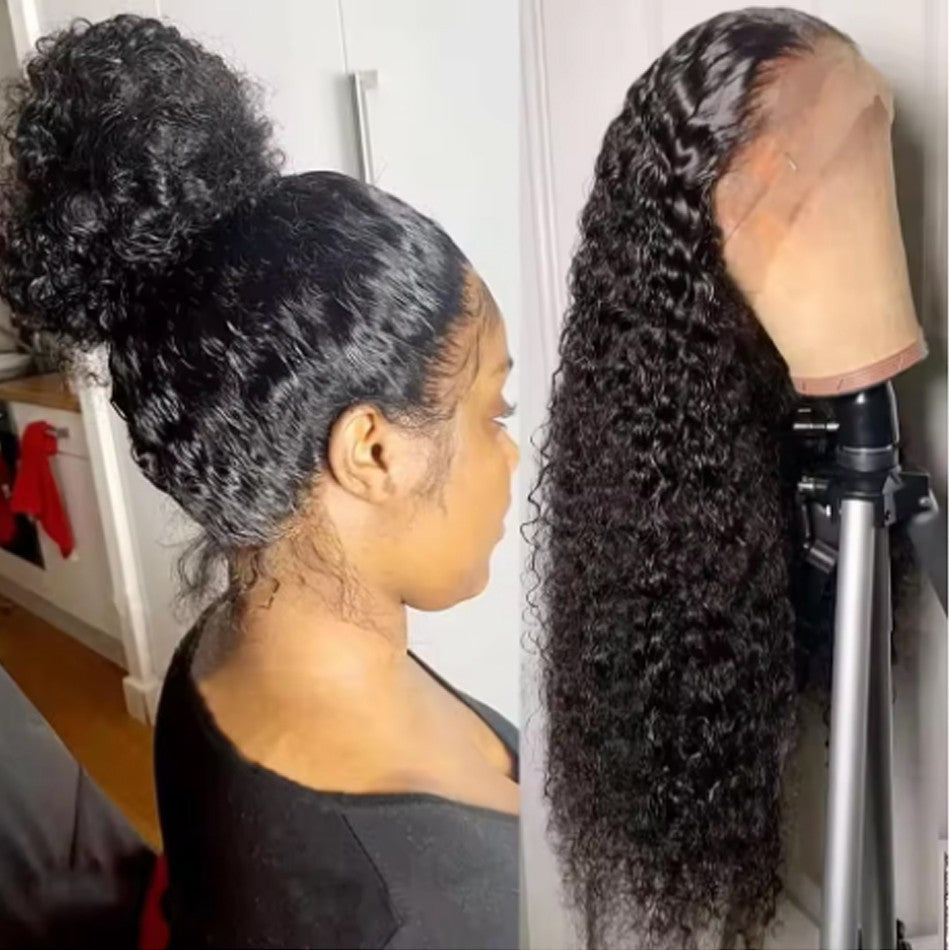 JESSENIA HAIR Long Water Wave Brazilian Human Hair Wig