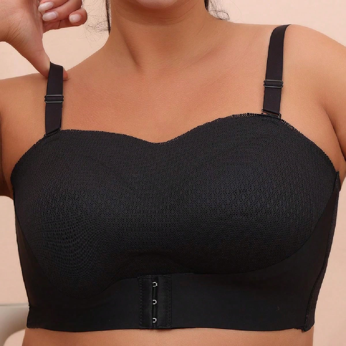 Full Cup Wireless Push-Up Bra